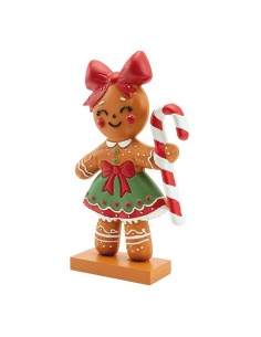 Pan de jengibre »niña« para la decoración navideña de centros comerciales calles tiendas 2
