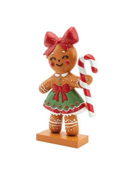 Pan de jengibre »niña« para la decoración navideña de centros comerciales calles tiendas