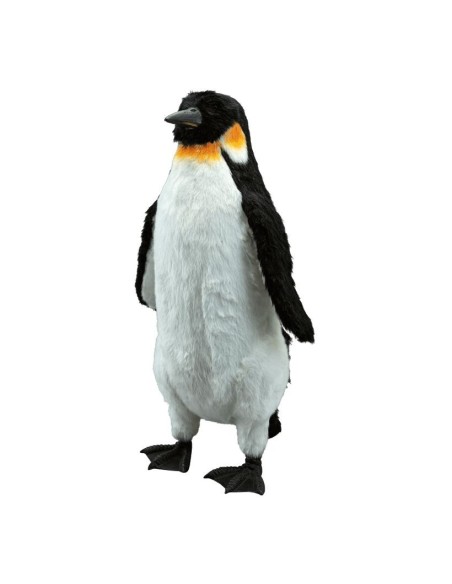 Pingüino para decoración de escaparates en invierno