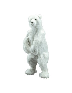 Oso polar para decoración de escaparates en invierno 2