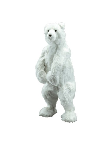 Oso polar para decoración de escaparates en invierno