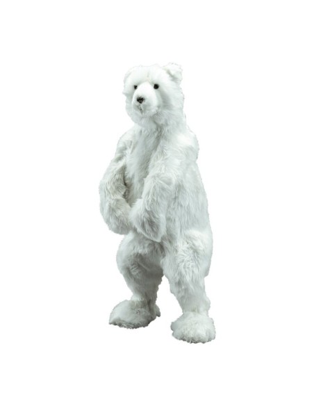 Oso polar para decoración de escaparates en invierno