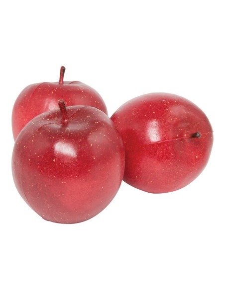 Imitación de manzanas red para fruterías y la decoración de escaparates de tiendas o comercios