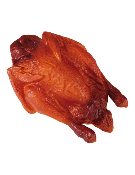 Imitación de pollo asado para charcuterías y la decoración de escaparates de tiendas