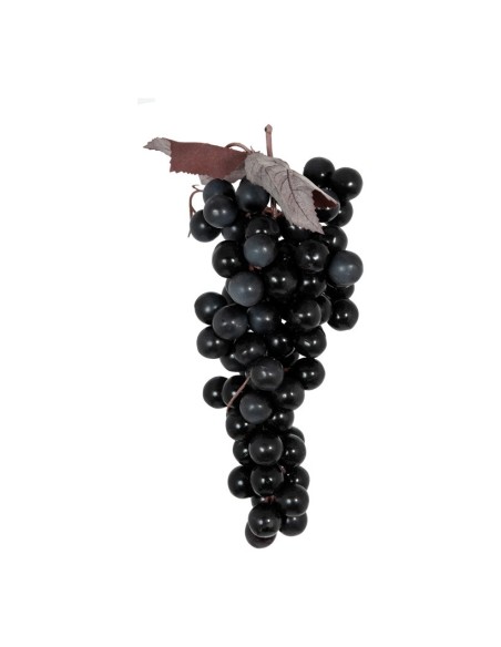 Uva negra decorativa para la decoración de la vendimia en licorerías catas bodegas de vino