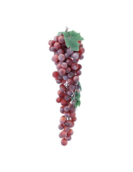 Uva roja decorativa para la decoración de la vendimia en licorerías catas bodegas de vino