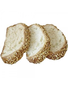 Imitación rebanadas de pan de sésamo