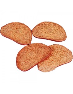 Imitación rebanadas de pan de centeno