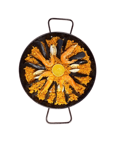 Paella marisco_Ø_27cm_réplica comida_La Decoteca