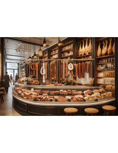 Réplicas hiperrealistas de embutidos para charcuterías gourmet, set 36 piezas 2