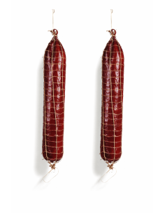 Imitación de salami para charcuterías y la decoración de escaparates de tiendas