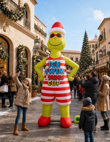 Grinch Hinchable Navidad 300 cm | La Decoteca