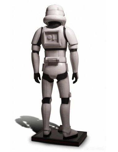 Figura Stormtrooper de Star Wars Rebels de 180 cm con bláster y base expositora