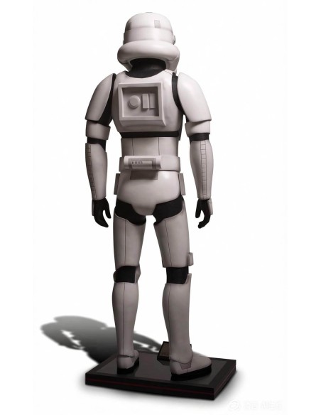 Figura Stormtrooper de Star Wars Rebels de 180 cm con bláster y base expositora