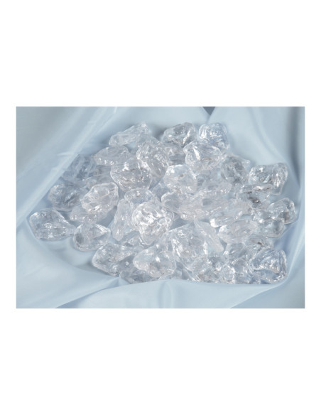 Imitación de cubitos de hielo para pescaderías y la decoración de escaparates de tiendas o comercios