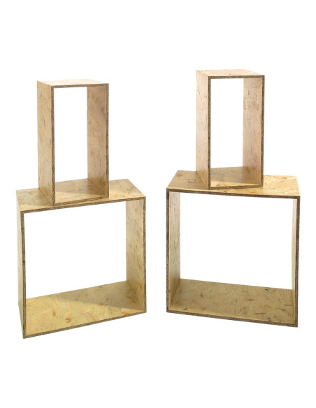 Juego de estanterías para la decorar en primavera centros comerciales y escaparates