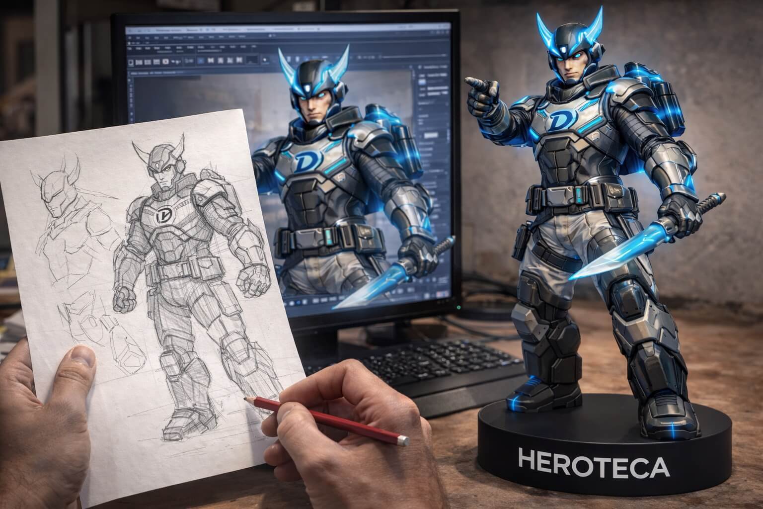 Presupuesto para fabricación de figuras personalizadas
