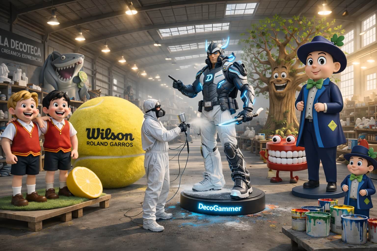 Fabricación de figuras personalizadas La Decoteca