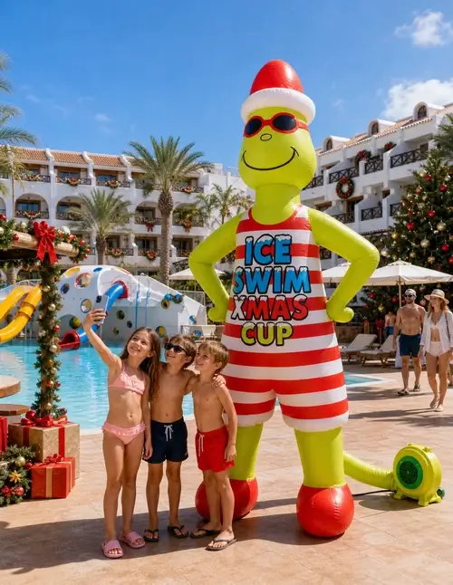 figura-grinch-papa-noel-navidad-hinchable-300cm_Grinch Christmas Swimmer_figura decorativa navidad para hoteles y centros comerciales_jardin-hotel-la-decoteca